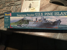 maquette RARE vintage 1993  1/400 REVELL ;tender pour hydravions PINE ISLAND