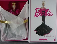 Barbie EXQUISITE EVENING GOWN Silkstone poupée porcelaine 2024 Mattel HRM34 NRFB