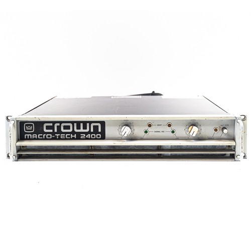Crown macro tech 2400 - macro-tech,