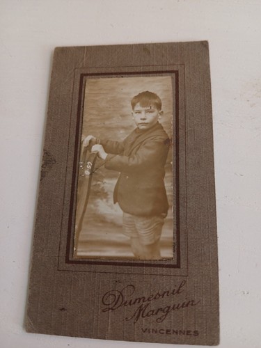 Ancienne photographie portrait - ancienne,