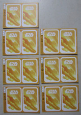 Lot de 7 pochettes neuves cartes Star Wars Leclerc 2018