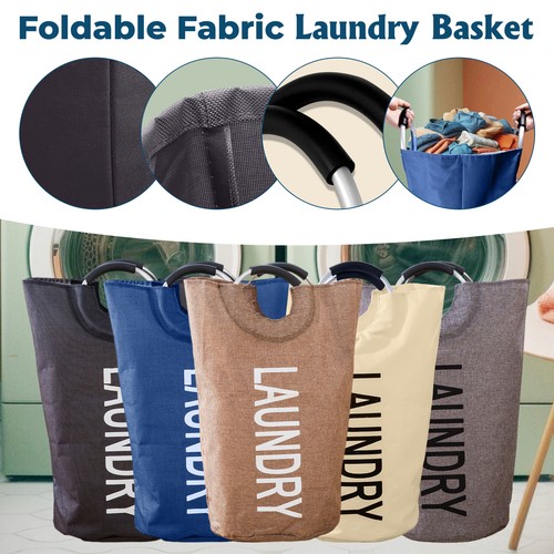 Panier linge tissu - À, en