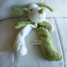 Doudou Chien Cmp - Blanc Vert
