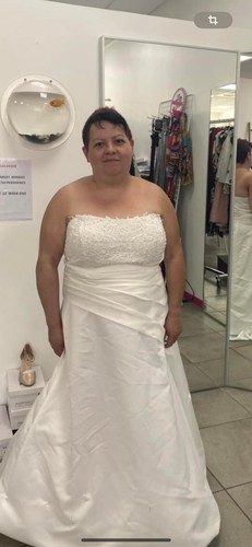 Robe mariée couleur - robe, ivoire