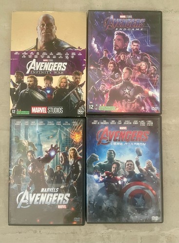 Lot dvd avengers - de, 4