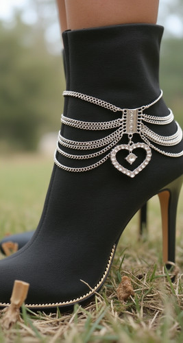 Femme argent métal chaîne - femme,