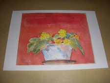 CP CARTE POSTALE TABLEAU José GUYER SALLES - FLEURS