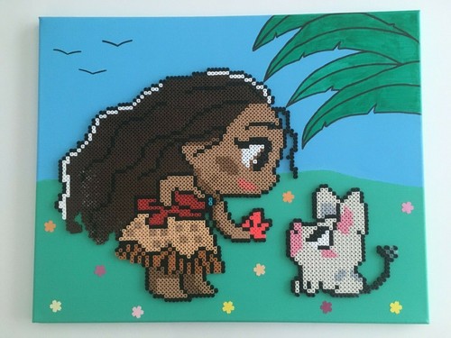 Pixel art perles a repasser - /,