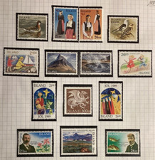 TIMBRES  D' ISLANDE   N° 650