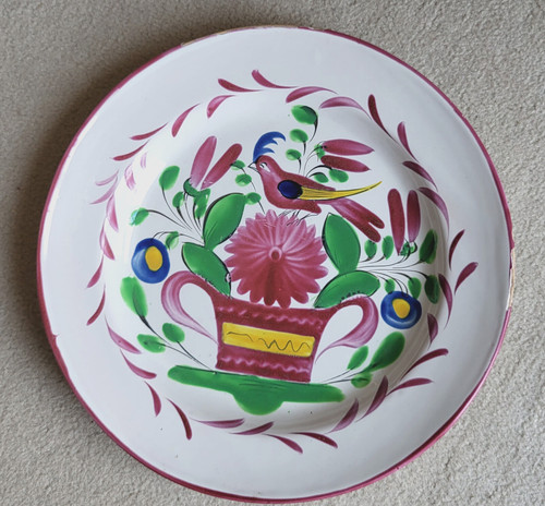 Ancienne assiette saint - ancienne,