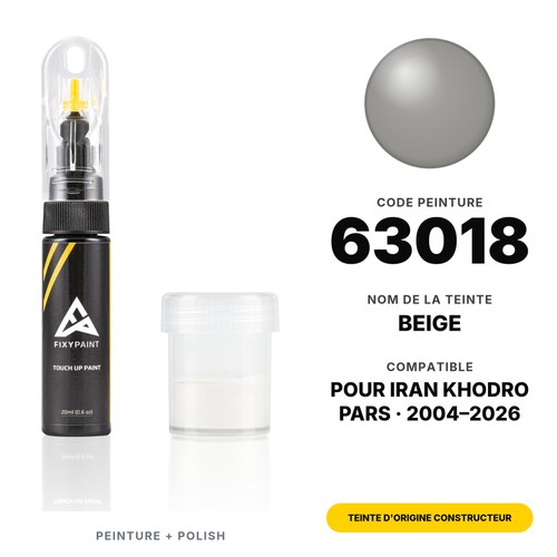 Peinture retouche pour iran - peinture,
