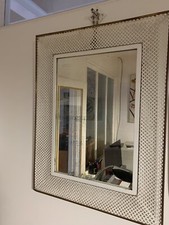 Miroir  DLG Mathieu Mategot Tôle Perforée Rigitulle