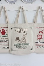 Grand sac à livres en toile