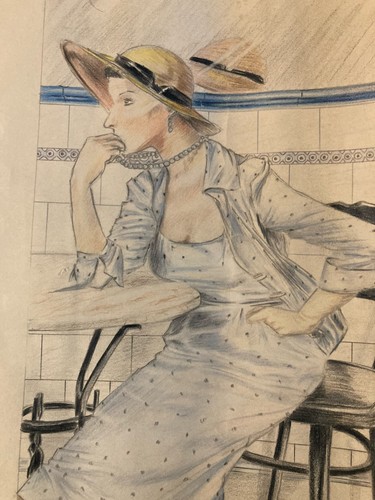 Dessin portrait crayon papier - dessin,