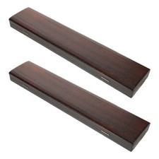  2 Pcs Caisse Rangement Bois