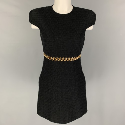 Robe noire coton - robe, texturé