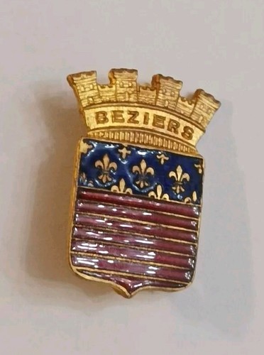 écussons broche ancienne - écussons,