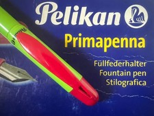 PELIKAN Stylo À Plume Primapenna Vert Rouge Jamais Utilisé M Vintage