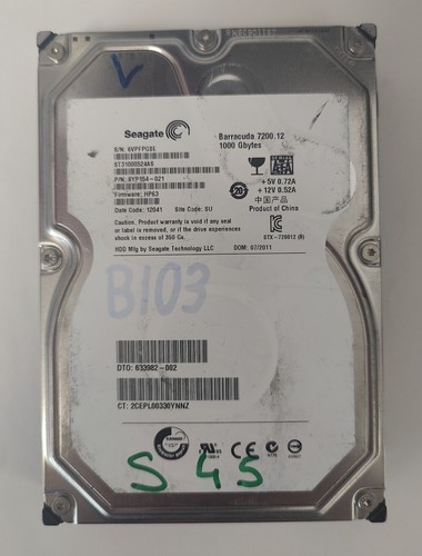 Disque dur interne seagate - interne,