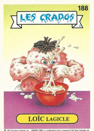 Carte les crados - "les, crados"