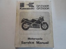 1985 1986 1987 1988 1989 Kawasaki GPZ500R GPZ600R Service Réparation Manuel OEM