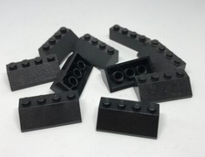 LEGO : 10x Pente 2 x 4 - Réf 3037 noir - Set 10193 4954 75251 10234 6093 10228