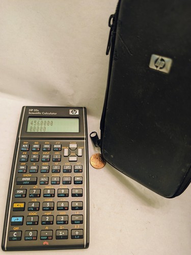 Hewlett packard 35s - hewlett, hp-35s