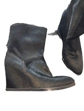 Magnifique Boots Hautes Noir Sartore 38,5 Jamais Porté 