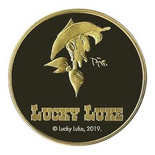 Médaille de collection Lucky Luke L’Antre des Bulles (2019)