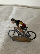 SUPERBE CYCLISTE MÉTAL VINTAGE SALZA EQUIPE NATIONALE BELGE