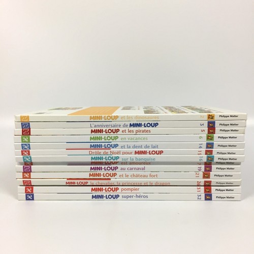 Mini loup lot livres - loup, /
