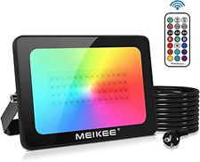 Projecteur LED RGB Exterieur 60W, Changement De Couleur Rgbw Équivalent 600W