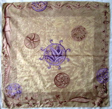 - LONGCHAMP Foulard   soie  TBEG  vintage Scarf 84x87 cm