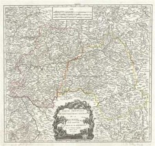 1753 Vaugondy Map of the