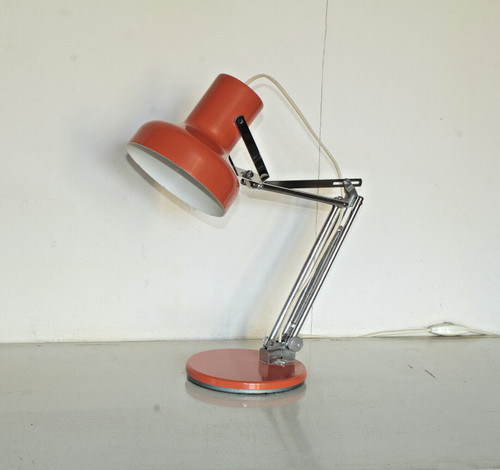 Lampe bureau orange années - de,
