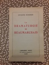 Jacques Scherer/la dramaturgie de Beaumarchais/librairie Nizet 1970