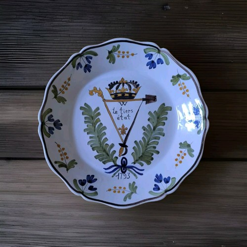 Ancienne assiette nevers - ancienne,