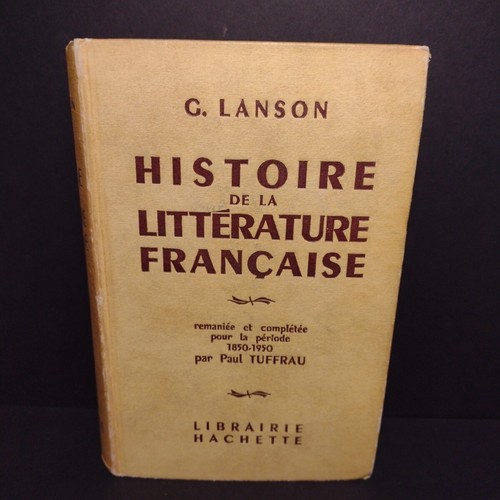 Histoire literature - histoire, la