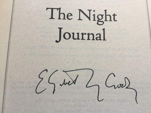 Signed the night journal by - signed,