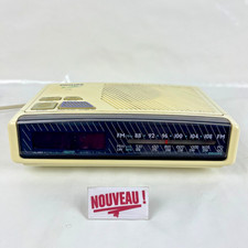 ➜RADIO RÉVEIL PHILIPS "THE NIGHTLINE" vintage numérique années 80 de collection