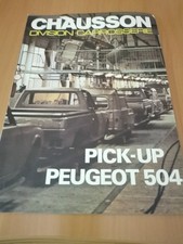 CATALOGUE BROCHURE CHAUSSON