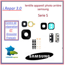 lentille appareil photo arrière samsung toute serie s  7-edge-S9-S10-s20-s8+-s8