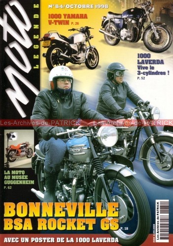 Moto legende triumph - legende, 650