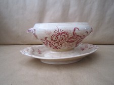 SAUCIERE  PAPILLON LIBELLULE ABEILLE OISEAU ET DECOR FLORAL BFK A IDENTIFIER