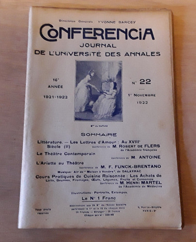 Conferencia revue 1922 - revue,