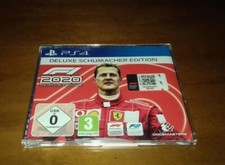 Formula 1 F1 2020 Playstation PS4 Promo Disk Press Deluxe Schumacher Edition