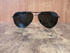 LUNETTES DE SOLEIL VINTAGE PERSOL 2238-S NOIR METAL PILOT MADE IN ITALY 59/13...