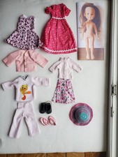 Lot vêtements poupée Corolle les chéries 33 cm, Paola reina, little darling