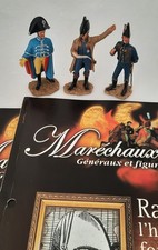 Lot De 3 Soldats En Plomb  HACHETTE Maréchaux D'empire N°95,94,93