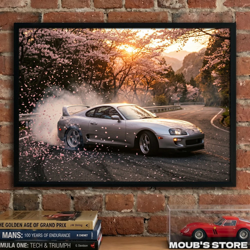Poster art toyota - art, mk4